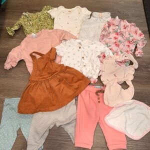 12 pieces size 3m little girl